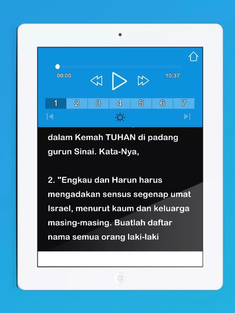 Alkitab indonesia iPad  スクリーンショット