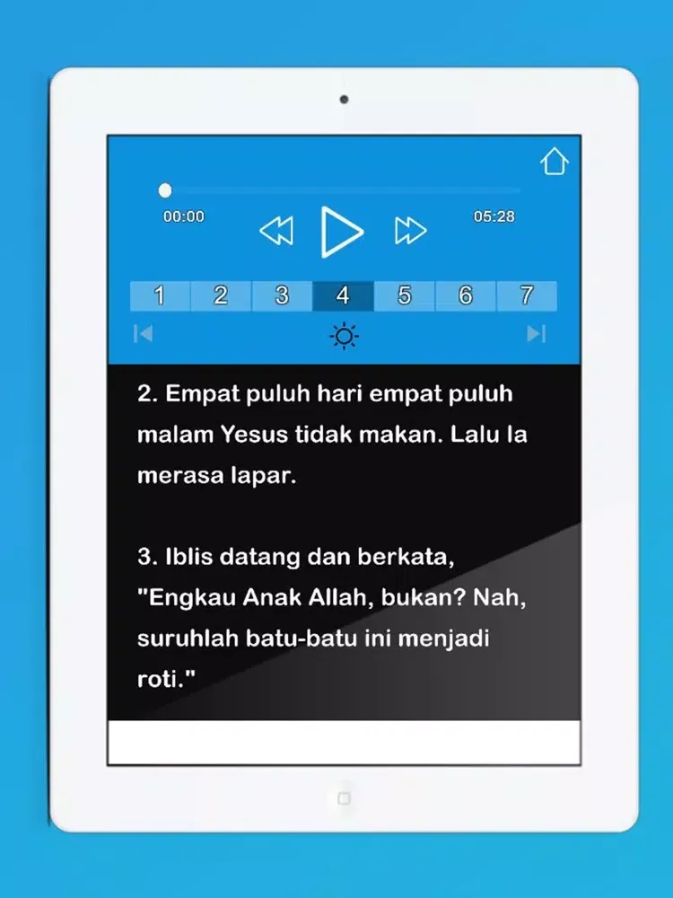 Alkitab indonesia iPad  スクリーンショット