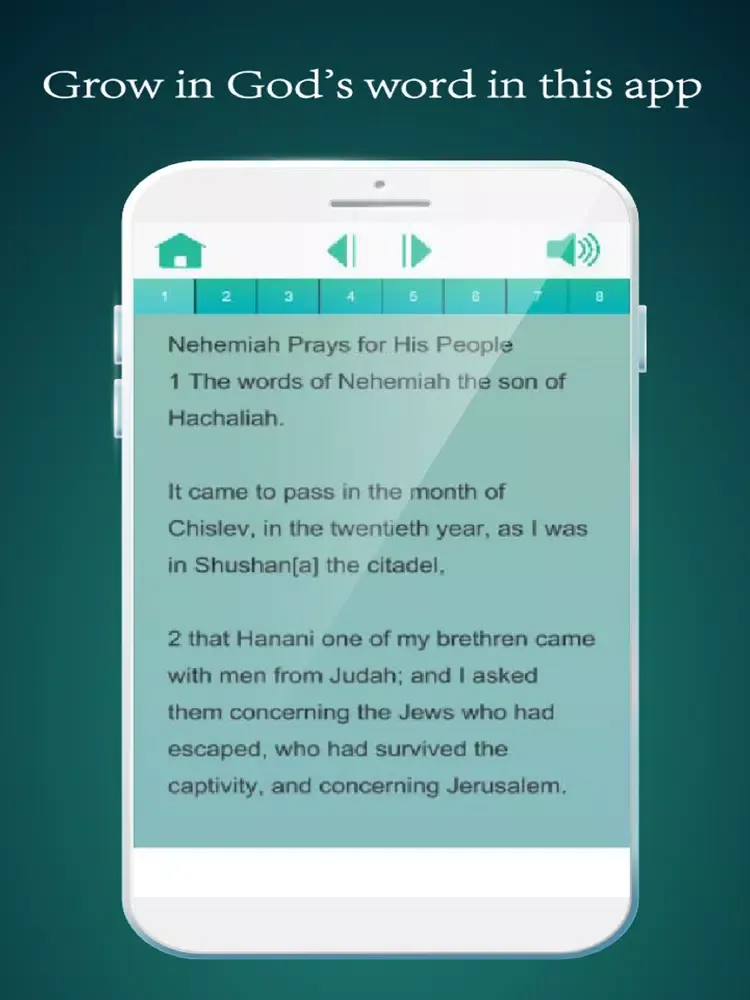Ảnh chụp màn hình của Audio Bible: NKJV iPad 