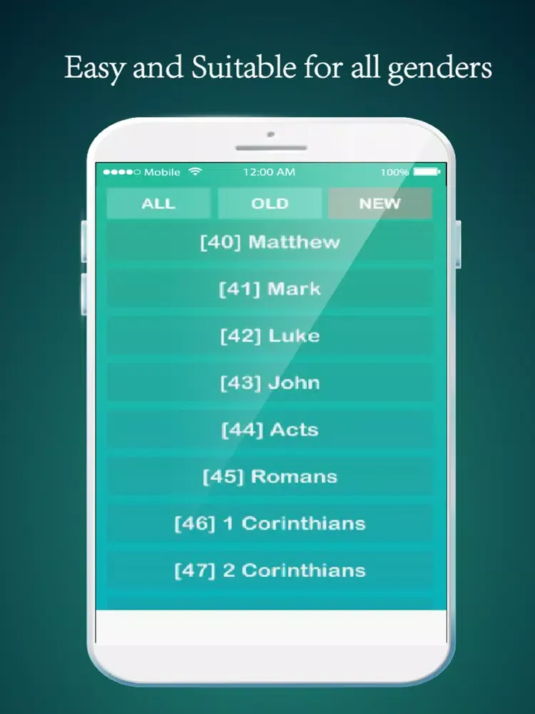 Ảnh chụp màn hình của Audio Bible: NKJV iPad 
