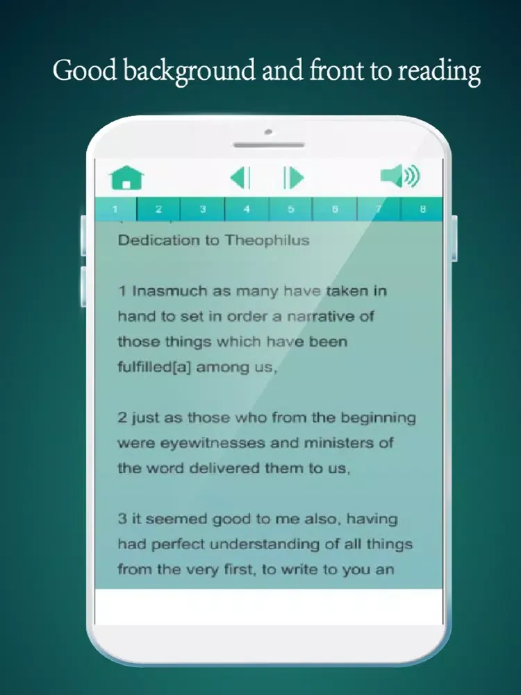 Ảnh chụp màn hình của Audio Bible: NKJV iPad 