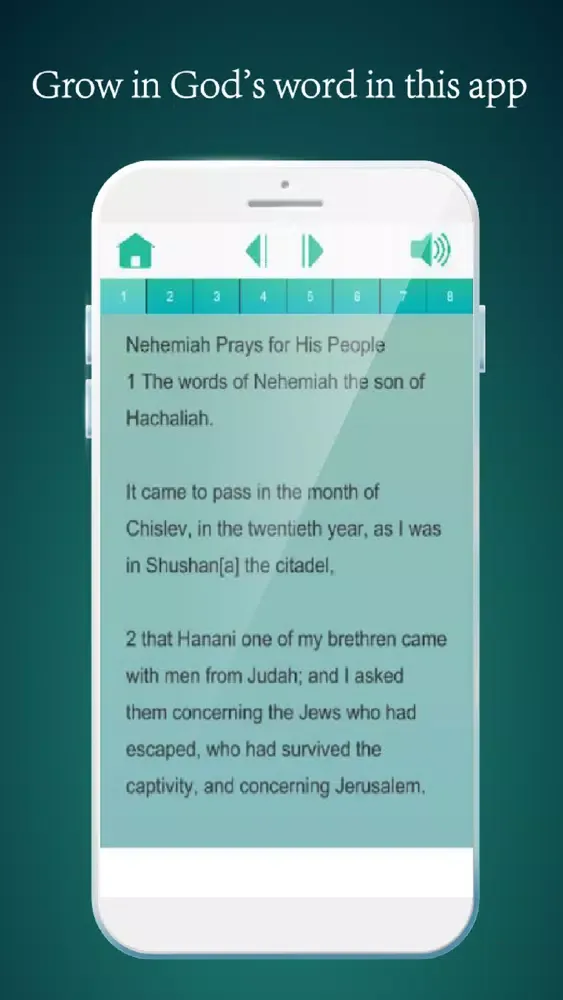 Ảnh chụp màn hình của Audio Bible: NKJV