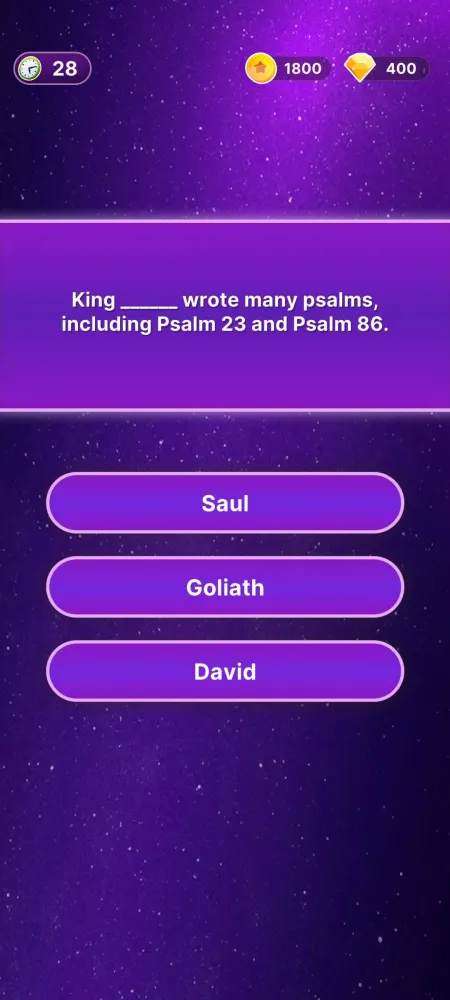 Bible Trivia Daily スクリーンショット