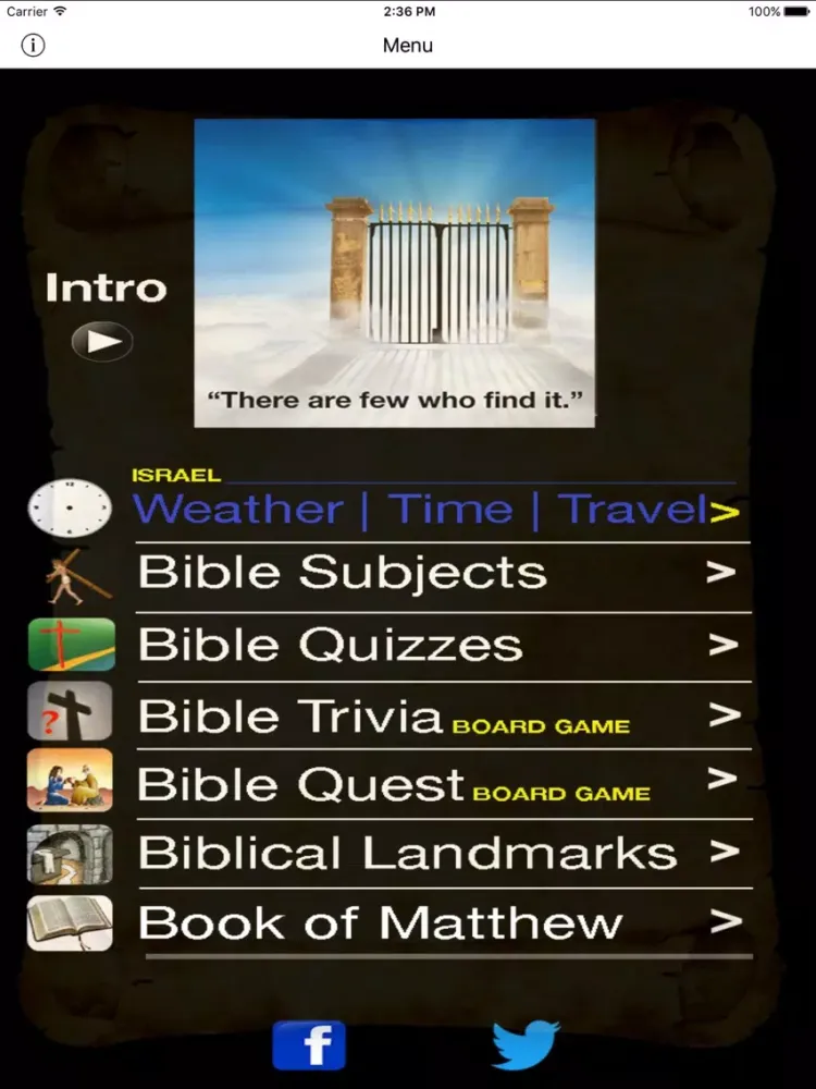 Bible Trivia Games LITE iPad  سکرین شاٹس