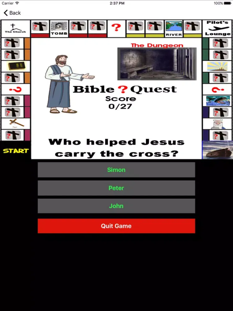 Bible Trivia Games LITE iPad  سکرین شاٹس
