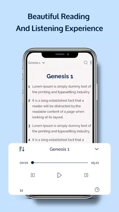 KJV Bible offline - Audio应用截图