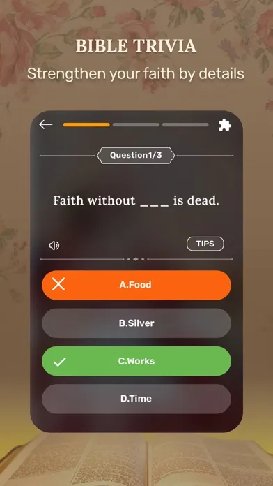 ภาพหน้าจอของ Holy Bible-audio+offline