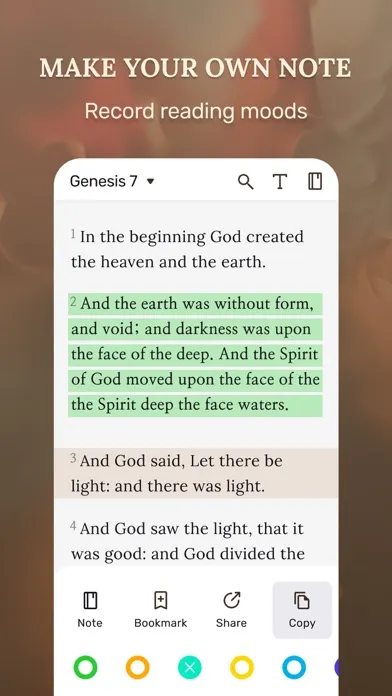 ภาพหน้าจอของ Holy Bible-audio+offline