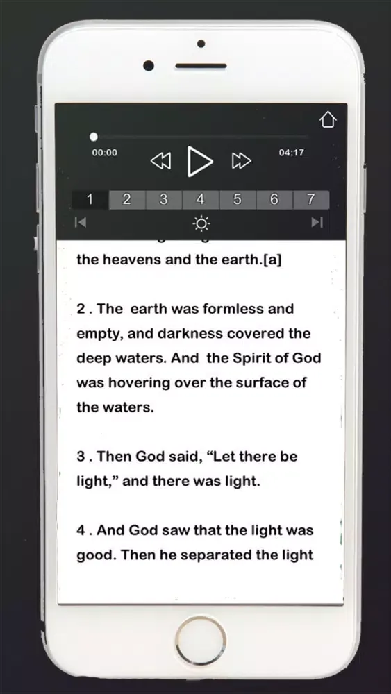 Captures d'écran de NLT Bible Audio