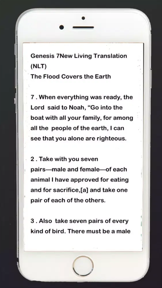 Captures d'écran de NLT Bible Audio