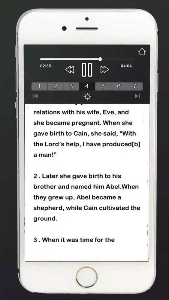 Captures d'écran de NLT Bible Audio
