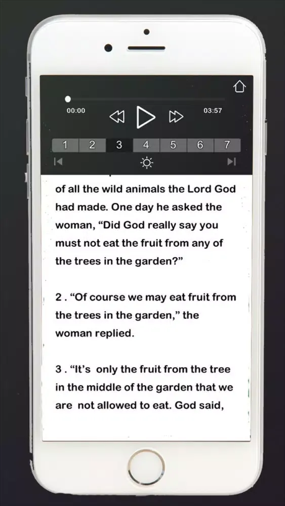 Captures d'écran de NLT Bible Audio