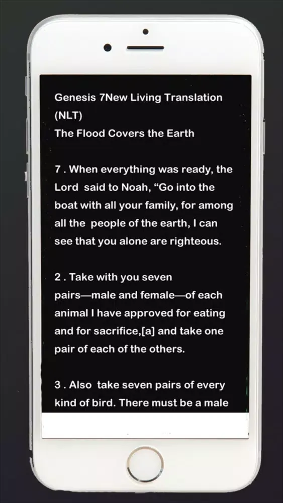 Captures d'écran de NLT Bible Audio
