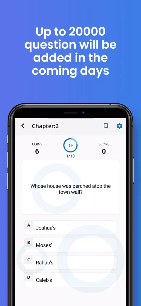 Screenshot di Bible Quiz Chapter By Chapter
