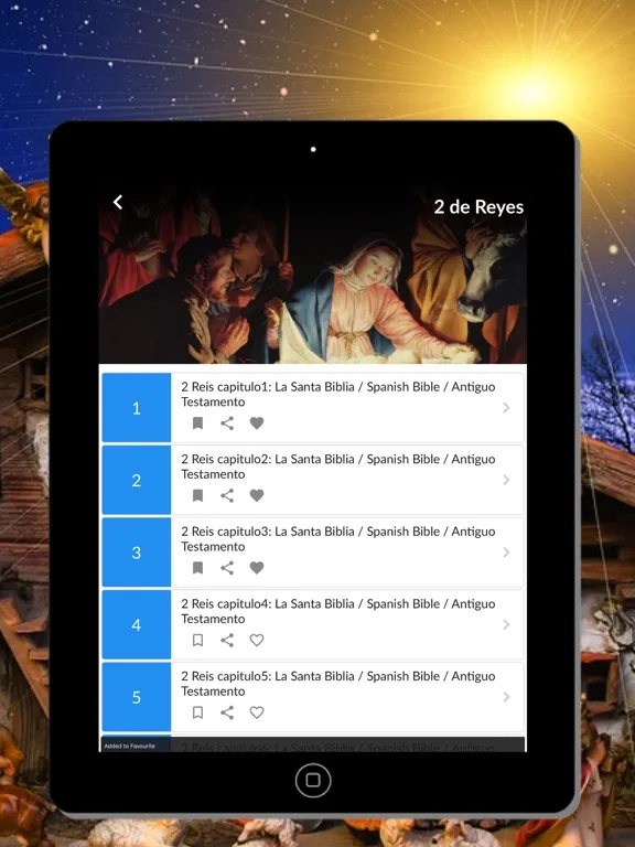 Screenshot di The Holy Spanish Bible Audio iPad 
