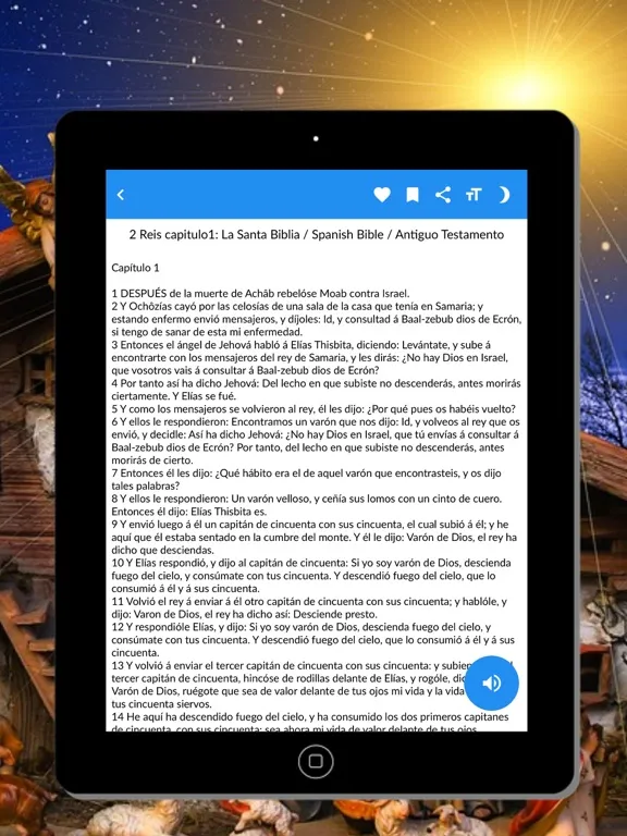 Screenshot di The Holy Spanish Bible Audio iPad 