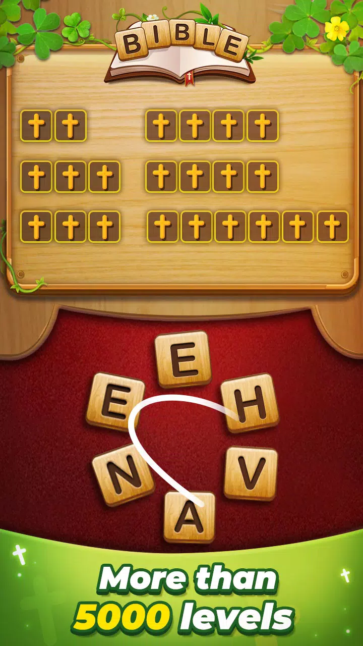 Bible Word Connect Puzzle Game Screenshots
