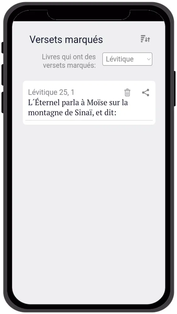 Screenshot di Bible Louis Segond
