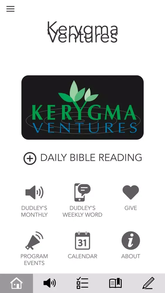 Capturas de tela do Kerygma Ventures