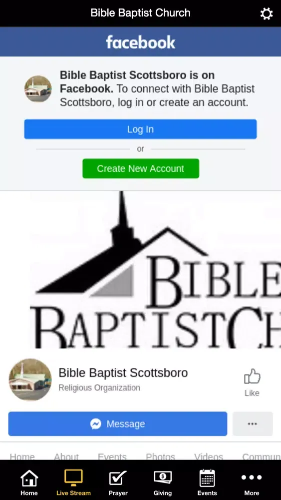 Bible Baptist Scottsboro Screenshots