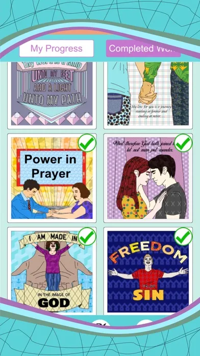 Ảnh chụp màn hình của Bible Color By Number