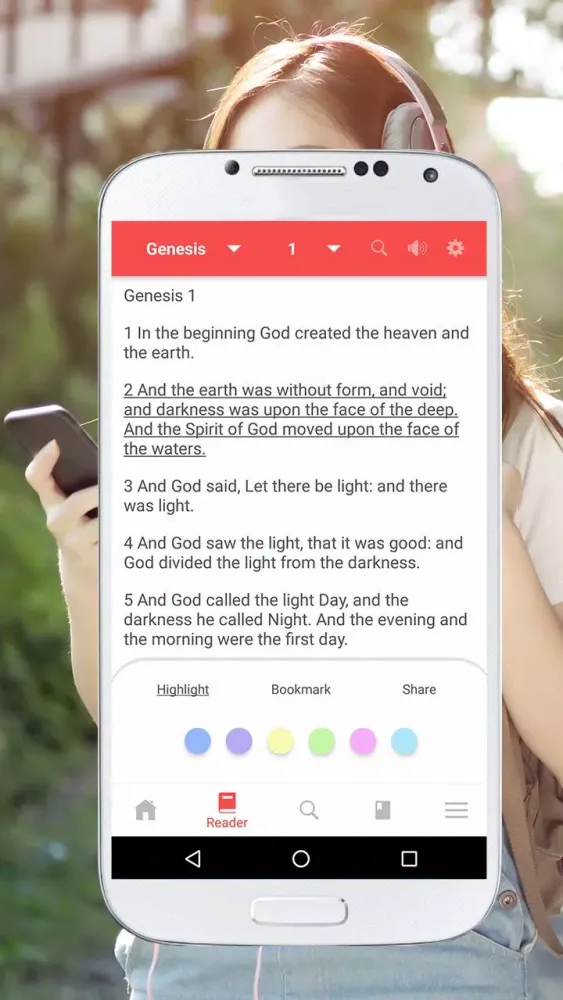 Holy Bible KJV Online Screenshots