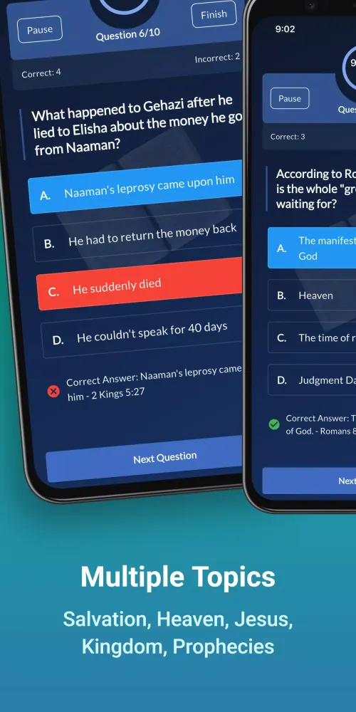 Bible Trivia Screenshots