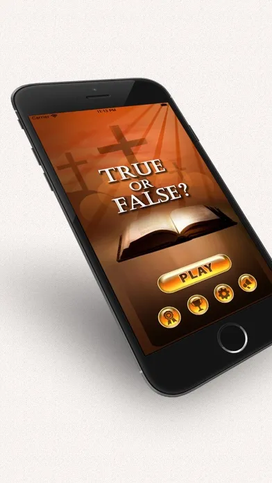 Capturas de tela do True or False? - Bible Quiz