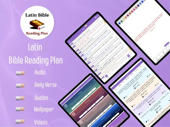 Скриншоты Latin Bible Reading Plans iPad 