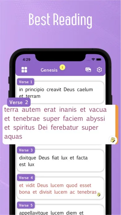 Скриншоты Latin Bible Reading Plans
