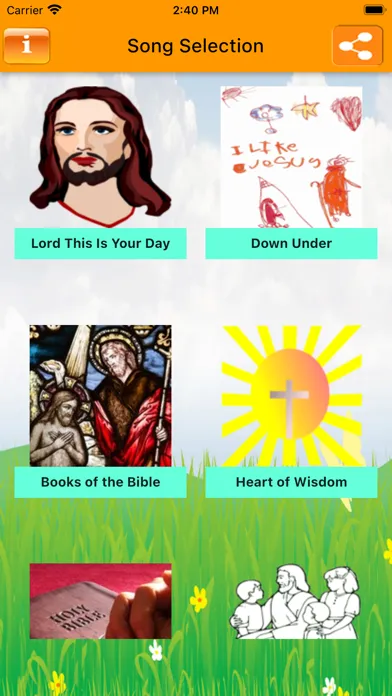 Bible Songs For Kids Offline スクリーンショット