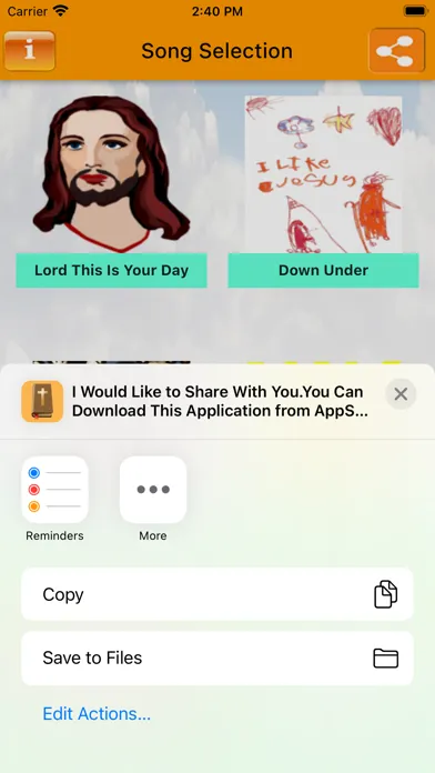 Bible Songs For Kids Offline スクリーンショット