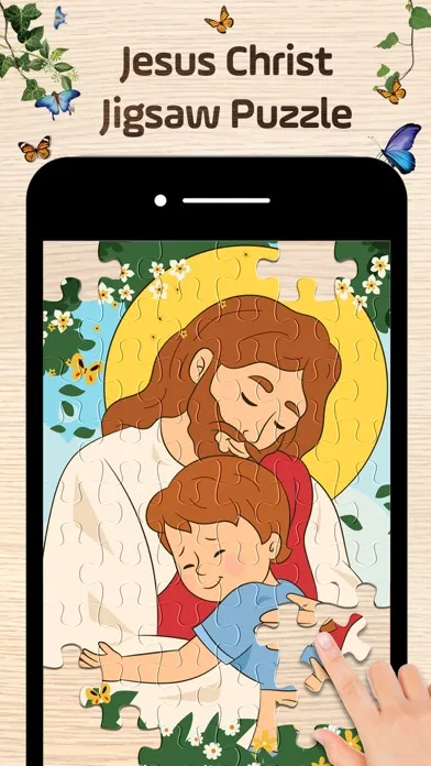 ภาพหน้าจอของ Bible Puzzles - Jesus Games