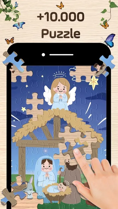 ภาพหน้าจอของ Bible Puzzles - Jesus Games