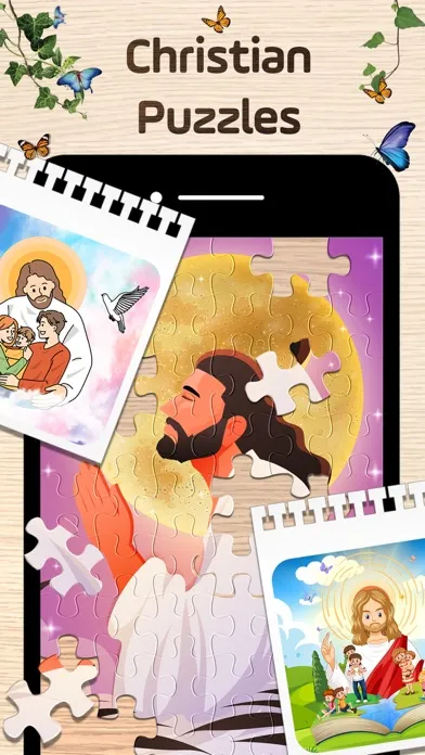 ภาพหน้าจอของ Bible Puzzles - Jesus Games