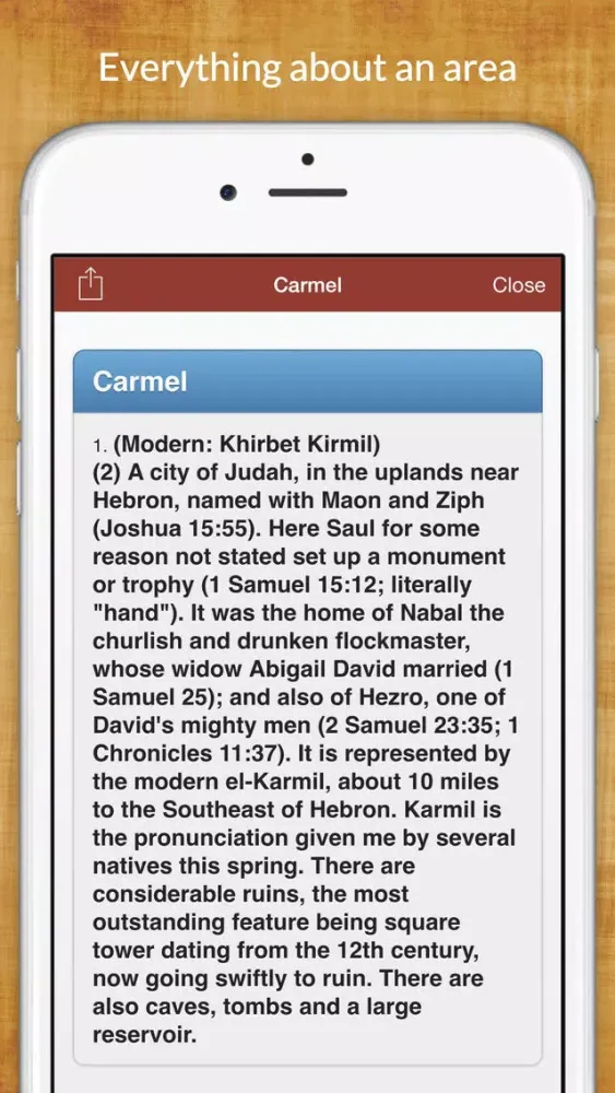 ภาพหน้าจอของ 2615 Bible Maps