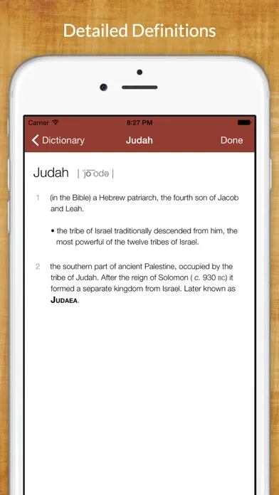 Tangkapan skrin 9,456 Bible Encyclopedia Easy