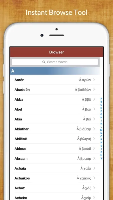5,200 Greek Bible Dictionary Ekran Görüntüleri