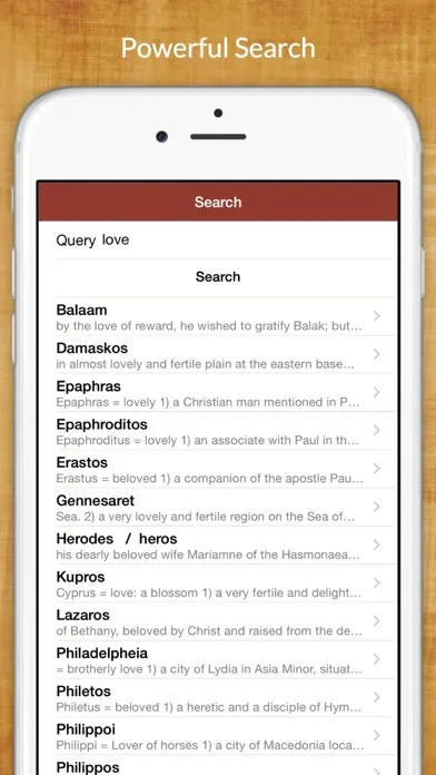 7,500 Hebrew Bible Dictionary Ekran Görüntüleri
