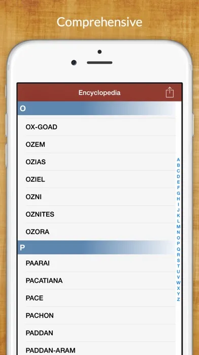 15,000 Bible Encyclopedia Screenshots