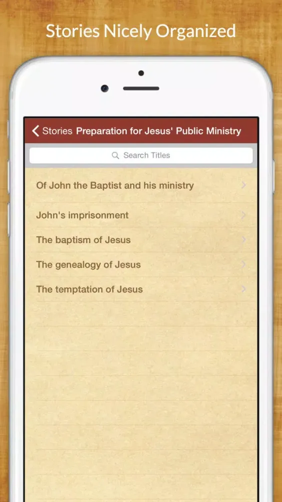 ภาพหน้าจอของ 201 Bible Stories