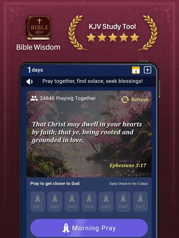 Скриншоты Bible Wisdom: KJV Study Tool iPad 