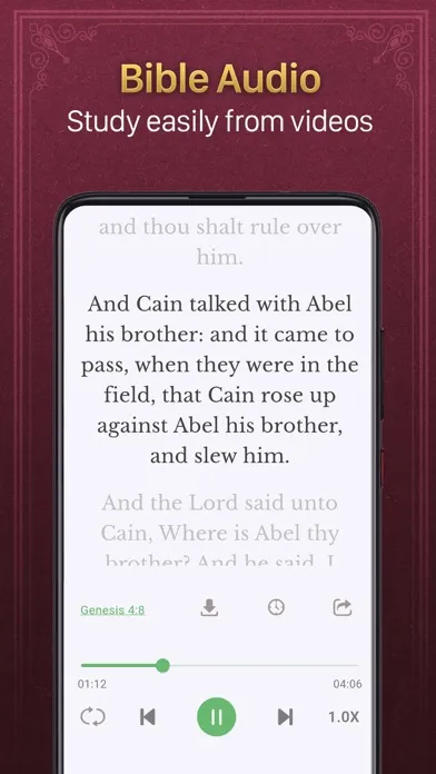 Скриншоты Bible Wisdom: KJV Study Tool