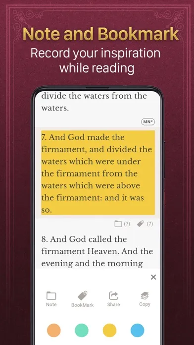Скриншоты Bible Wisdom: KJV Study Tool