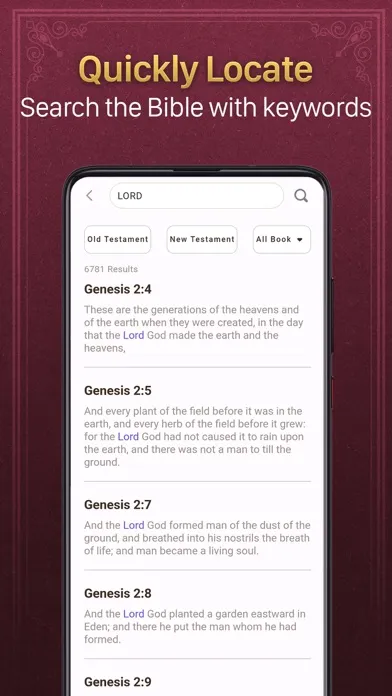 Скриншоты Bible Wisdom: KJV Study Tool