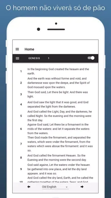 Screenshot di santa biblia