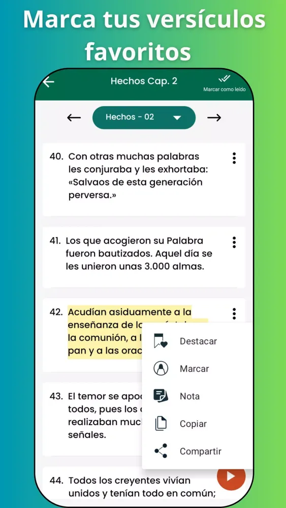 Zrzuty ekranu Biblia de Jerusalén