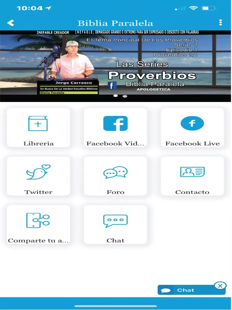 Capturas de pantalla de Biblia Paralela iPad 