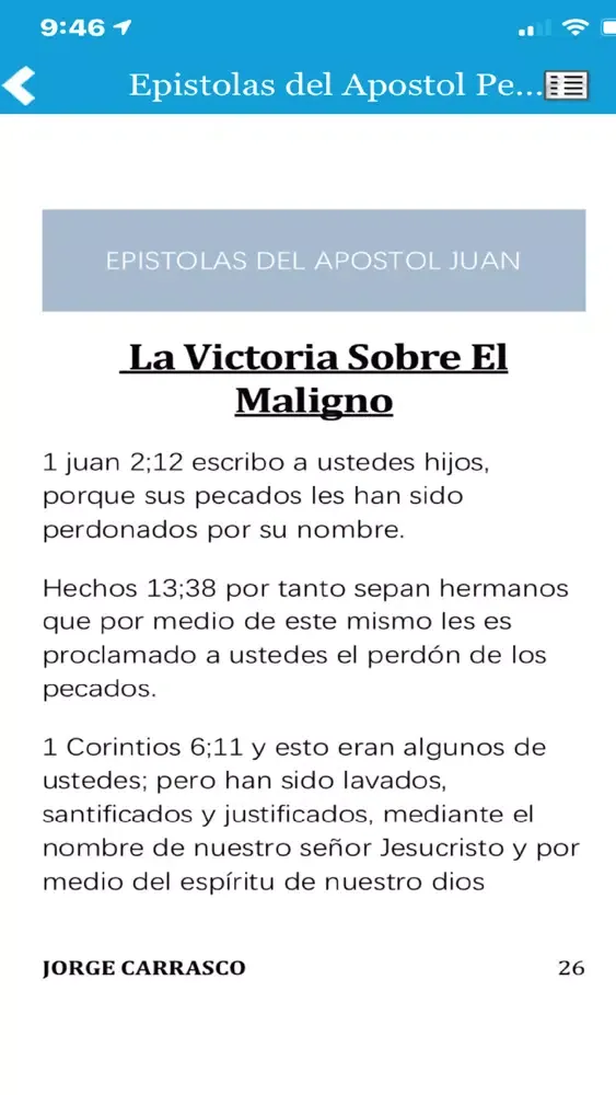 Capturas de pantalla de Biblia Paralela