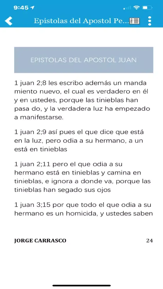 Capturas de pantalla de Biblia Paralela
